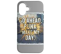 Go Ahead Punk Make My Day Case for iPhone 16
