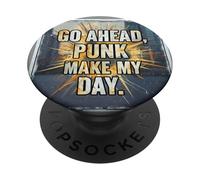 Go Ahead Punk Make My Day PopSockets Adhesive PopGrip