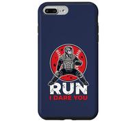 Go Ahead Run I Dare You Vintage Baseball Catcher Funny Boys Case for iPhone 7 Plus/8 Plus