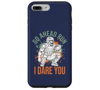 Go Ahead Run I Dare You Vintage Baseball Catcher Funny Boys Case for iPhone 7 Plus/8 Plus