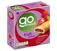 Go Ahead Strawberry Fruit Bake 6 x 35g - Pack of 6