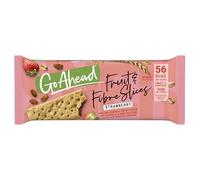Go Ahead Strawberry Fruit & Fibre Slices, 5 Slices, 218 g (Pack of 1)