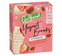 Go Ahead Strawberry Yogurt Breaks, 4 Bars, 142 g (1 Pack of 4 Bars )