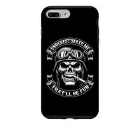 Go Ahead Underestimate Me That ll Be Fun Fierce Skull Case for iPhone 7 Plus/8 Plus