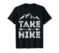 Go And Hike Vintage Hiking Outdoors Camping Nature Hiker T-Shirt