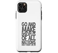 Go And Make Disciples Of All Nation Matthew 28:19 3D Effect Case for iPhone 11 Pro Max