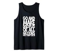 Go and Make Disciples of All Nation Matthew 28:19 Tank Top