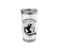 Go and Make Disciples of All Nations Stainless Steel Insulated Tumbler