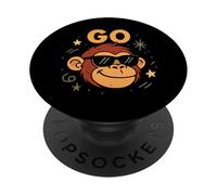 Go Ape Funny Gorilla Animal Lover Go Ape PopSockets Adhesive PopGrip