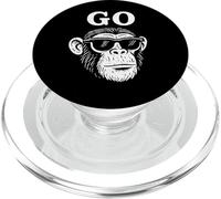 Go Ape Funny Gorilla Animal Lover Go Ape PopSockets PopGrip for MagSafe