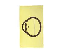 Go Ape Sonny Beach Towel in Yellow