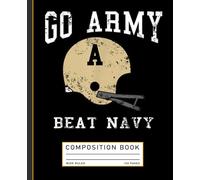 Go Army Beat Navy America's Game Vintage Football Composition Book