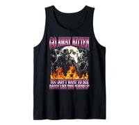 Go Away Kitten Daddy Like This Funny Tank Top
