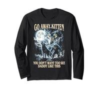 Go Away Kitten You Don't Want to See Daddy Sigma Men Long Sleeve T-Shirt