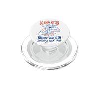 Go Away Kitten You Don't Want To See Daddy Sigma Men PopSockets PopGrip for MagSafe