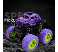 Go Back in the Route Car, an Endless 4WD Fun Car for Children for Children (Purple)