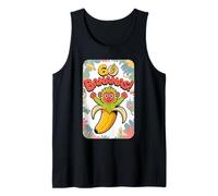 Go Bananas Monkey Banana Funny Jungle Kids Humor Tank Top