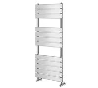 Go Bathrooms Ark Towel Rail 1200mm x 500mm Chrome Bathroom Radiator Designer Heated Ladder Rail Flat Panel Heater