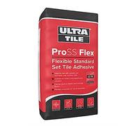 Go Bathrooms Ultra Tile ProSS Flex Flexible Standard Set Tile Adhesive | Wall & Floor Adhesive | 20 KG Tile Adhesive | White