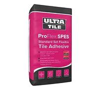 Go Bathrooms Ultra Tile SPES S1 Standard Set Flexible Tile Adhesive | Wall & Floor Adhesive | 20KG Tile Adhesive | Grey