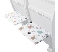 Go-Be Sleeves The Go-Be 2-Pack Kids Collection - Airplane Tray Covers, ABCs & Jungle Fun