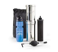 Go Berkey Kit Water Filter +Black Purifier elements Filtration System UK