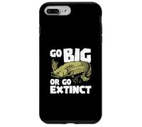 Go Big Or Go Extinct Funny Ichthyology Arapaima Fish Lovers Case for iPhone 7 Plus/8 Plus
