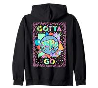 Go Bison Buffalo Funny Gotta Zip Hoodie