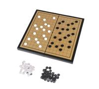 Go Board Game Set With Large Folding Travel Board And Magnetic Plastic Stones Strategy Weiqi Games