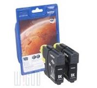 Go. Brother Original LC1100HY Ink Cartridge Black Twin Pack