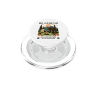 Go Camping Worst Case Scenario You Get Eaten By A Bear Humor PopSockets PopGrip for MagSafe