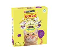 Go-Cat 1 Years + with a Chicken and Duck Mix 320g (Pack of 6) 261446