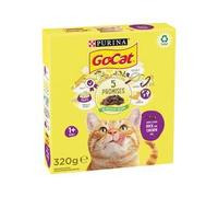 Go-Cat 1 Years + with a Chicken and Duck Mix 320g (Pack of 6) 261446