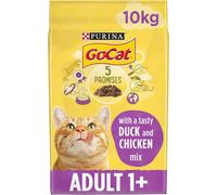 Go-Cat Adult Chicken & Duck Dry Cat Food 10kg (Packaging may vary)