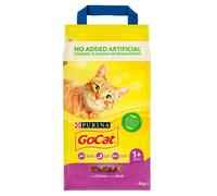 Go Cat Chicken & Duck Complete Dry Adult Cat Food Biscuits Large 4kg By Purina