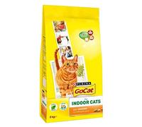 Go Cat Complete Indoor Adult Dry Cat Food with Chicken Vegetables and Garden Greens, 2kg