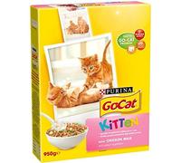Go-Cat Complete Kitten with Chicken, Milk & Vegetables (950g) - Pack of 6