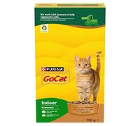 GO-CAT Indoor Chicken Dry Cat Food 750g (Pack of 5)