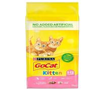 Go-Cat Kitten With Chicken Milk & Vegetables Dry Cat Food 2Kg