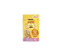 Go Cat Kitten Dry Cat Food Chicken Milk & Veg 4 x 2kg Packs