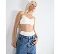 Sloggi Bralette GO Daily Cotton Top – Non-Wired Pullover, Silk White, L UK