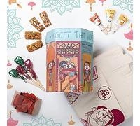 GO DESi Hand Made Premium Diwali Gift Box with DESi POPz, DESi Chaat & DESi Meetha | Diwali Gift Hamper