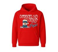 Go Easy On The Soda Funny Christmas Hoodie | Sugar Rush Kid Holiday Sweatshirt(L, Red)