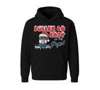 Go Easy On The Soda Funny Christmas Hoodie | Sugar Rush Kid Holiday Sweatshirt(S, Black)