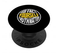 Go Fact Yourself Truth Matters Science Checking PopSockets Adhesive PopGrip