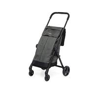 Go Fast Folding Shopping Trolley, Grey