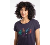 Go Fetch Cotton Graphic T-Shirt Weird Fish Dark Navy 10