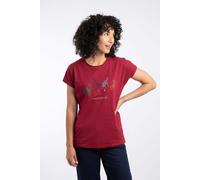 Go Fetch Cotton Graphic T-Shirt Weird Fish Dark Red 16