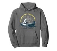 Go Find Your Adventure! Polar Bear, Stars & Canoe Scouting Pullover Hoodie