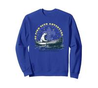 Go Find Your Adventure! Polar Bear, Stars & Canoe Scouting Sweatshirt